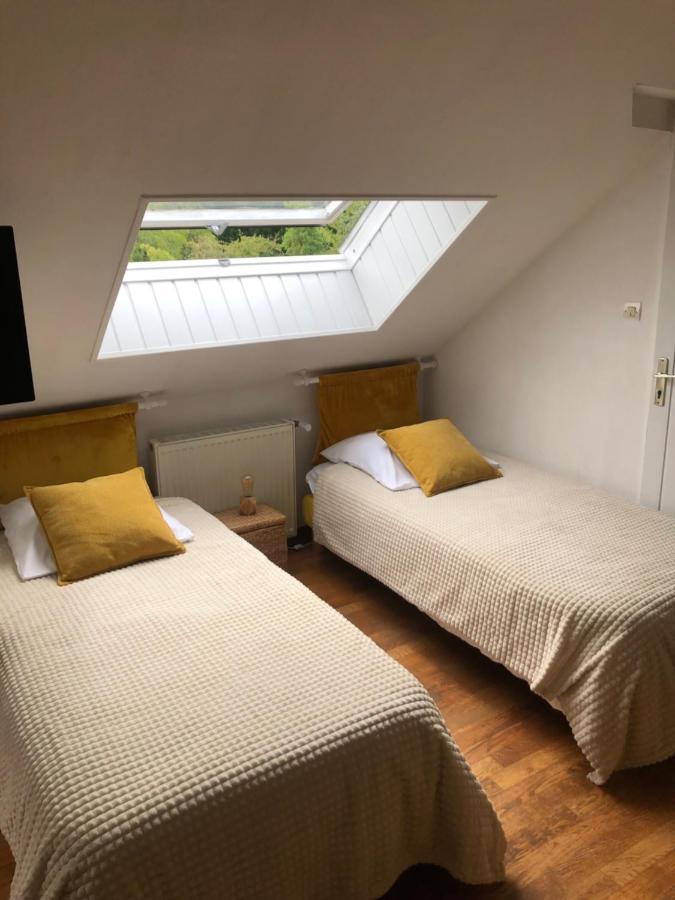 Grande Chambre Familiale Jaune Tout Bonnement Bien Putot-en-Auge Buitenkant foto